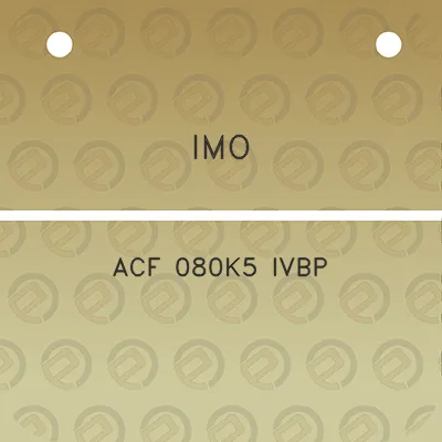 imo-acf-080k5-ivbp