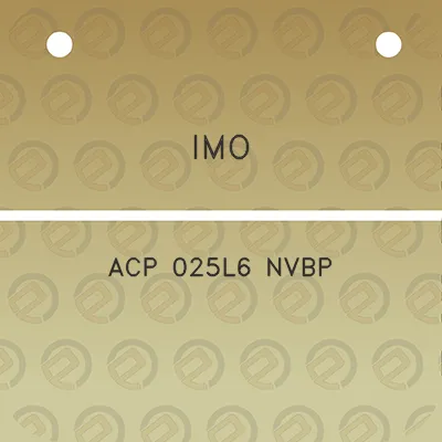 imo-acp-025l6-nvbp