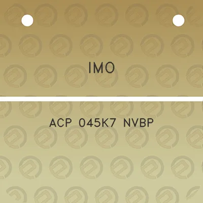 imo-acp-045k7-nvbp