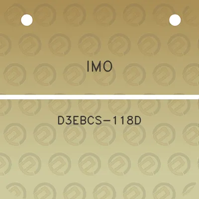 imo-d3ebcs-118d