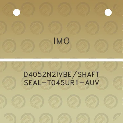 imo-d4052n2ivbeshaft-seal-t045ur1-auv