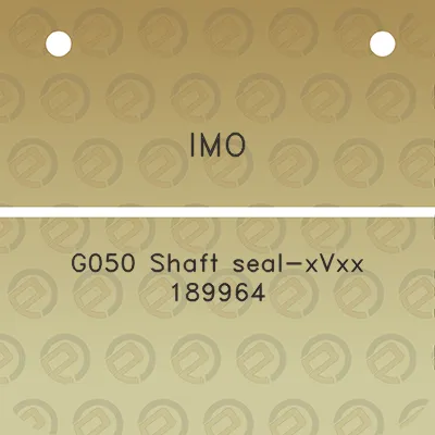 imo-g050-shaft-seal-xvxx-189964