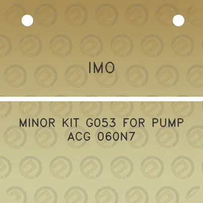 imo-minor-kit-g053-for-pump-acg-060n7