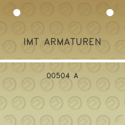 imt-armaturen-00504-a