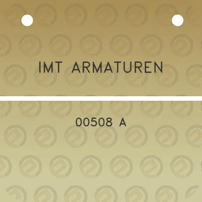 imt-armaturen-00508-a