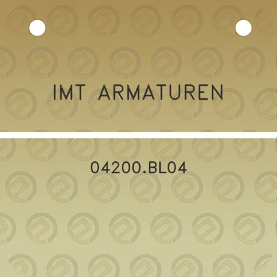 imt-armaturen-04200bl04