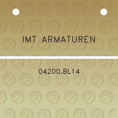 imt-armaturen-04200bl14