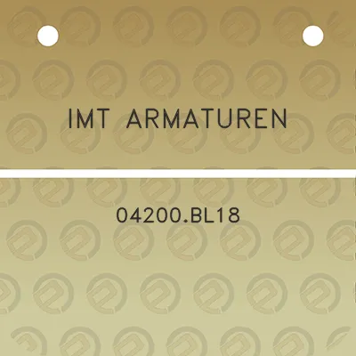 imt-armaturen-04200bl18