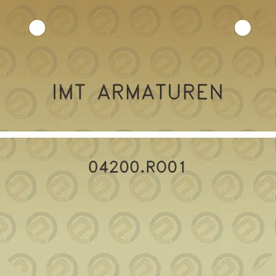 imt-armaturen-04200ro01