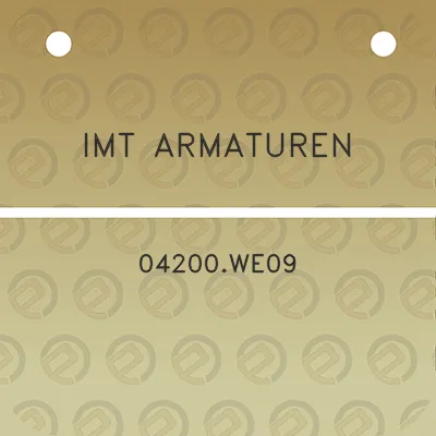 imt-armaturen-04200we09