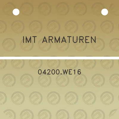 imt-armaturen-04200we16