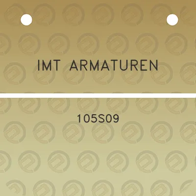 imt-armaturen-105s09