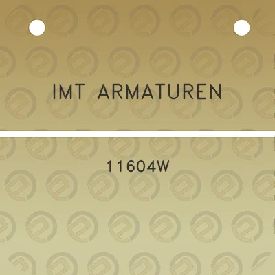 imt-armaturen-11604w