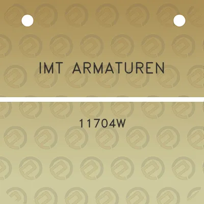 imt-armaturen-11704w