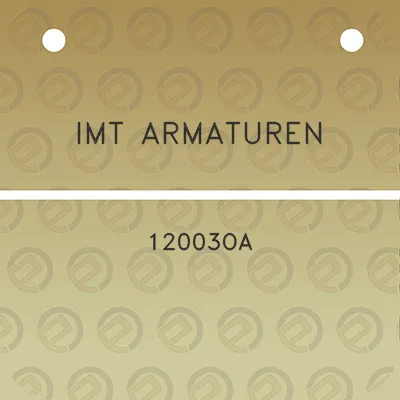 imt-armaturen-12003oa