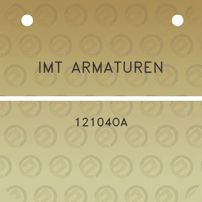 imt-armaturen-12104oa