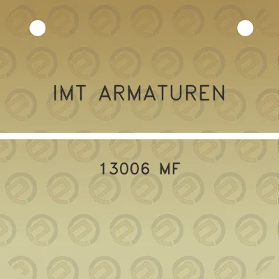 imt-armaturen-13006-mf