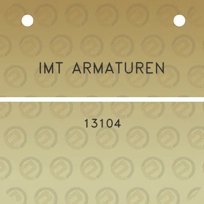 imt-armaturen-13104