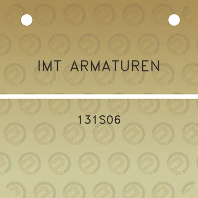 imt-armaturen-131s06