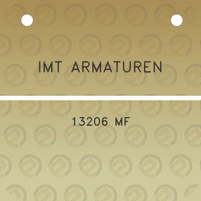 imt-armaturen-13206-mf