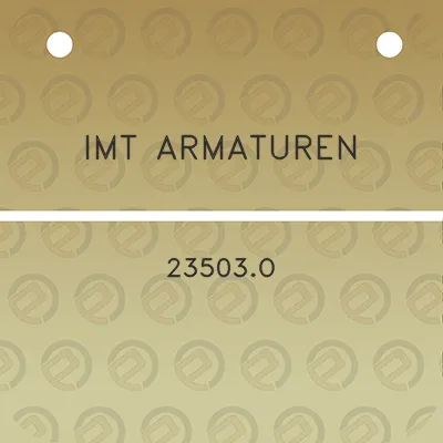 imt-armaturen-23503o