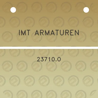 imt-armaturen-23710o