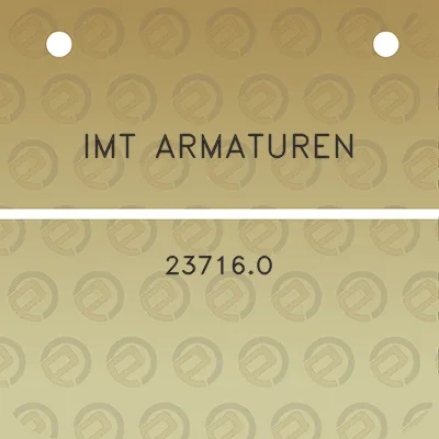 imt-armaturen-23716o