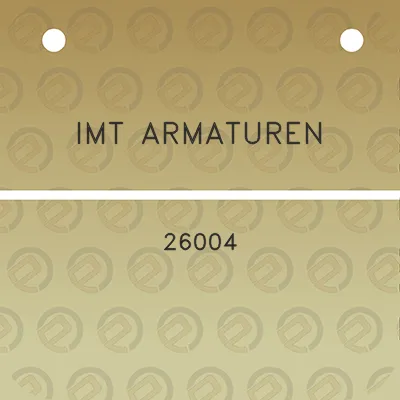 imt-armaturen-26004