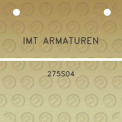 imt-armaturen-275s04