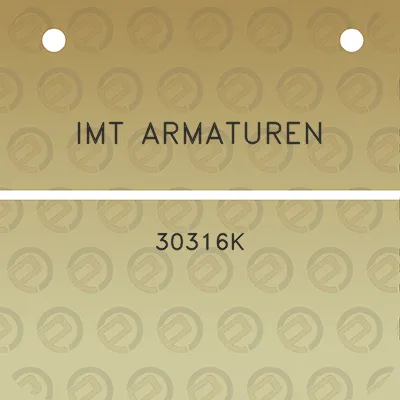 imt-armaturen-30316k