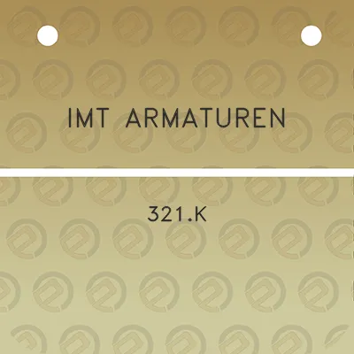 imt-armaturen-321k