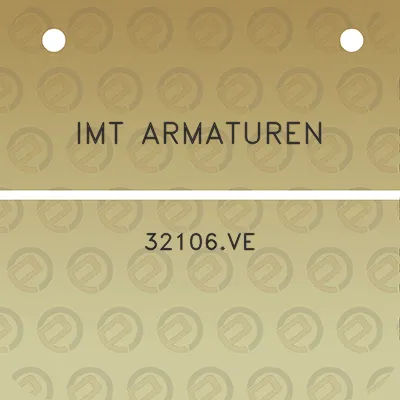 imt-armaturen-32106ve