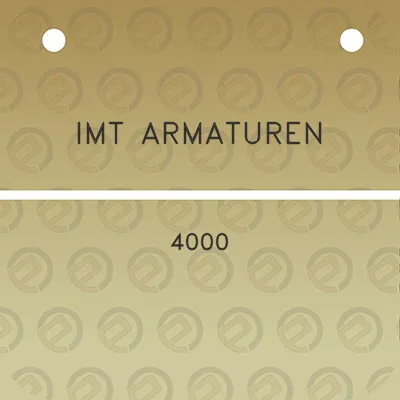 imt-armaturen-4000