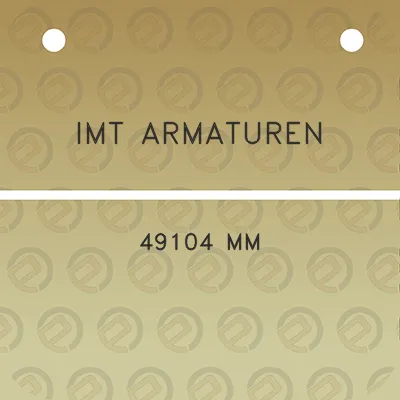 imt-armaturen-49104-mm