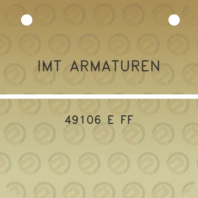 imt-armaturen-49106-e-ff