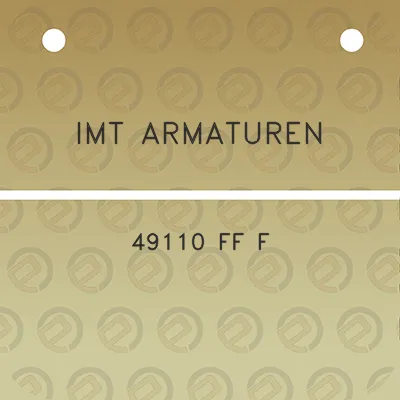 imt-armaturen-49110-ff-f