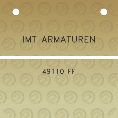 imt-armaturen-49110-ff