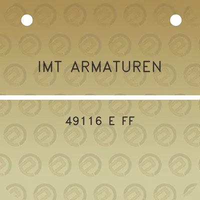 imt-armaturen-49116-e-ff