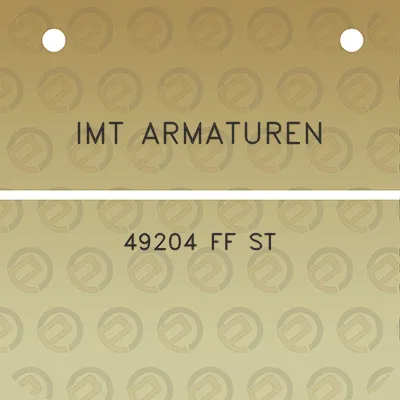 imt-armaturen-49204-ff-st