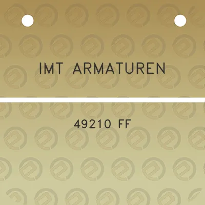 imt-armaturen-49210-ff