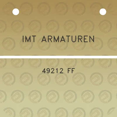 imt-armaturen-49212-ff