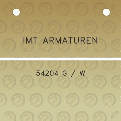 imt-armaturen-54204-g-w