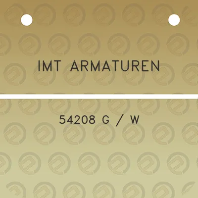 imt-armaturen-54208-g-w