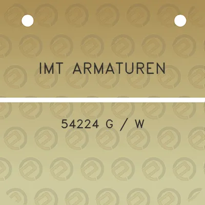 imt-armaturen-54224-g-w