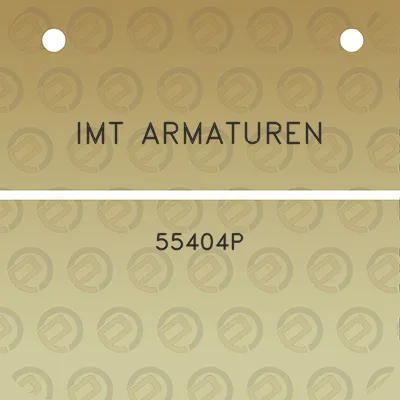 imt-armaturen-55404p