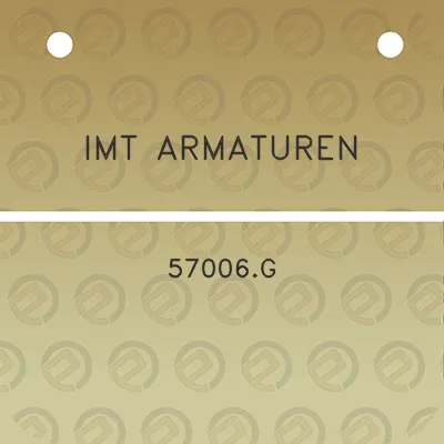 imt-armaturen-57006g