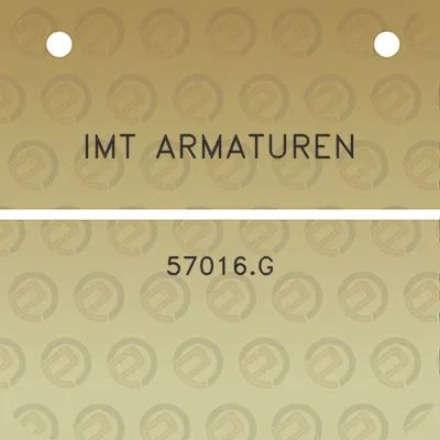 imt-armaturen-57016g