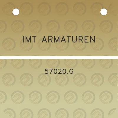 imt-armaturen-57020g