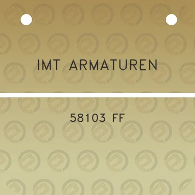 imt-armaturen-58103-ff