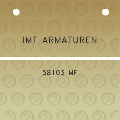 imt-armaturen-58103-mf